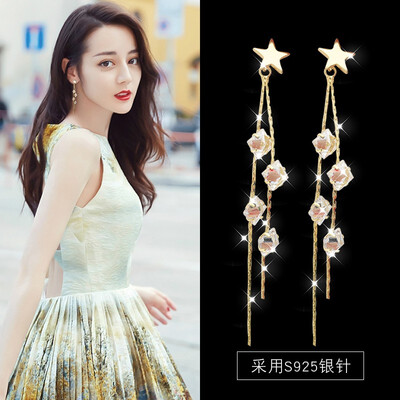 

Trend earrings long face thin face earrings atmospheric earrings ladies earrings