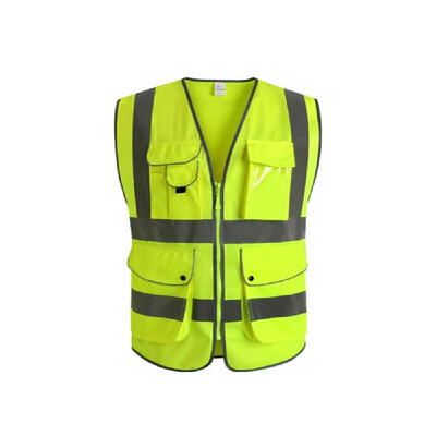 

Reflective Vest Workwear High Visibility Day Night Running Cycling Warning Sports Clothing Safety Vest for Kids Women Men