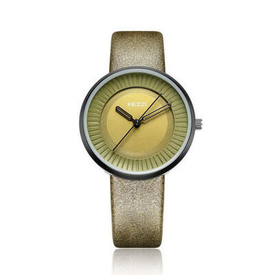

KEZZI Simple Leather Men Quartz Watches Mens Clock Wristwatch