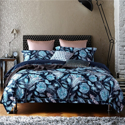 

Long-staple cotton 100s hundred cotton jacquard four seasons four-piece bedding Bianfang Fanghua