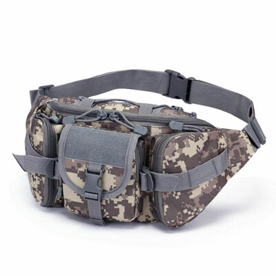 

Outdoor Waterproof Waist Bag Fanny Pack Multi Pocket Camping Pouch Case NEW