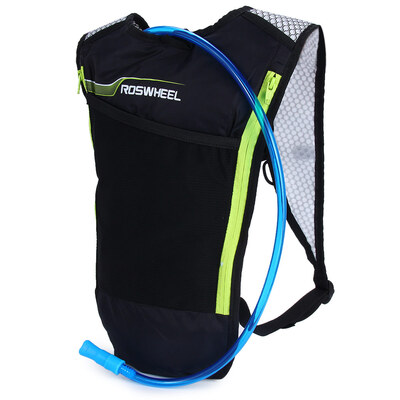 

ROSWHEEL 5L Bike Hydration Backpack with 2L Water Bag for Camping Cycling Hiking