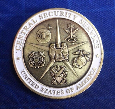 

40mm National Security Agency Souvenir Coin Bronze Plated MEDAL