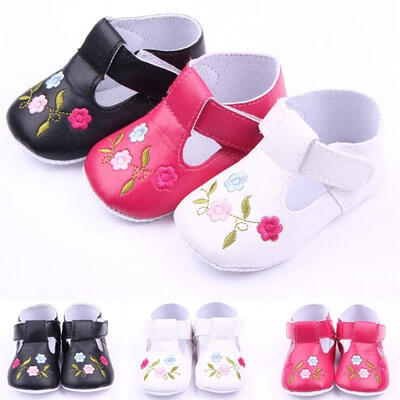 

Newborn Infant Toddler Kids Baby Girl Soft Sole Crib Shoes Sneaker Gift