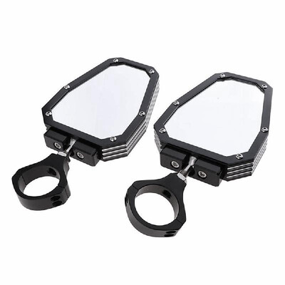 

Motorcycle Rear View Mirror Set of Rearview Mirror with Handle Bar Mount Clamp Universal