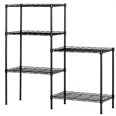 

Heavy Duty 5 Tier Layer 60"x22"x12" Wire Shelving Rack Adjustable
