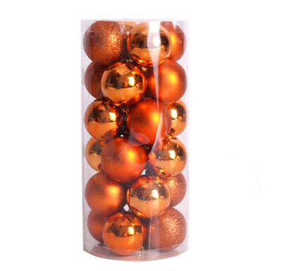 

Gobestart 24pcs Shiny&Polshed Glossy Christmas Tree Ball Ornaments Decorations 15