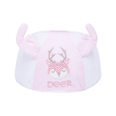 

Summer Cute Baby Sun Hat Mesh Breathable Embroidery Letters Infants Caps