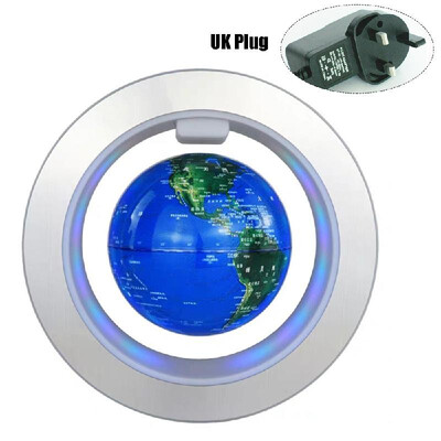 

Magnetic-Levitation Floating Globe 4" with LEDs Light Levitating World Map Globe for Home Office Desk Decoration Children Educatio