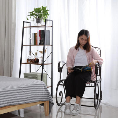 

Greensen 4 Tier Shelf Ladder Bookcase Shelves Multifunctional Storage Rack for Home Living Room Bedroom