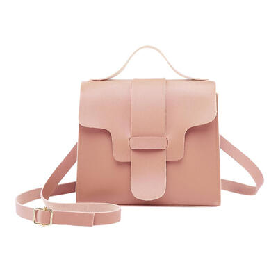 

Fashion Women Solid Color Crossbody Bag PU Leather Handbag Shoulder Bags