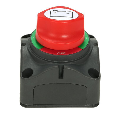 

12V24V Dual Battery Selector Switch 300A Battery Main Switch 4 Position Switch Selector for Car RV Boat