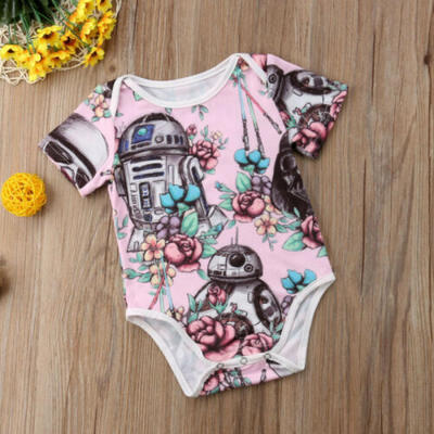 

Cute Star Wars Infant Baby Girl Princess Romper Bodysuit Sunsuit Clothes Outfits