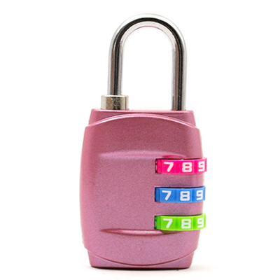 

Mini Travel 3 Digit Code Padlock Safe Combination Gym Baggage Suitcase Lock Padlock Lock