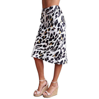 

Roseonmyhand Fashion Women Leopard Print Tight Fitting Buttock Skirt