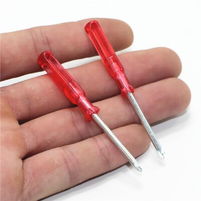 

Mini Practical Screwdriver Red Handgrip Phillips Screwdriver Repair Tool
