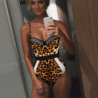 

Sexy Womens One-Piece Swimsuit Swimwear Push-up Padded Monokini Bikini Bathing