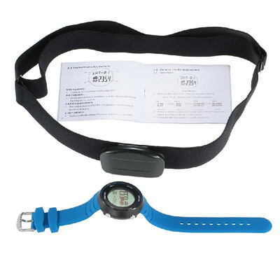 

SPOVAN Outdoor Sports Digital Watch Smart Wrist Watch Heart Rate Monitor Pedometer Fitness Tracker Alarm Calendar 5ATM Water Resis