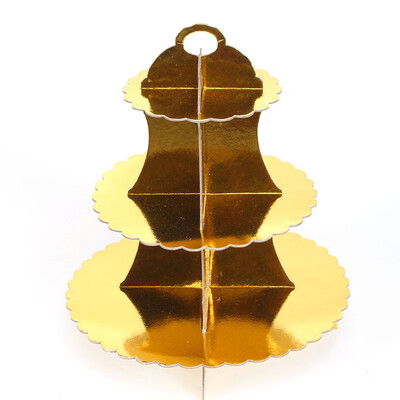 

3 Tier Cupcake Stand Food Platter Round Display Party Decoration Wedding Accessories Dessert Rack