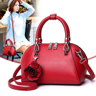 

Bag lady bag new handbag fashion PU leather shoulder bag simple tide wild Messenger bag