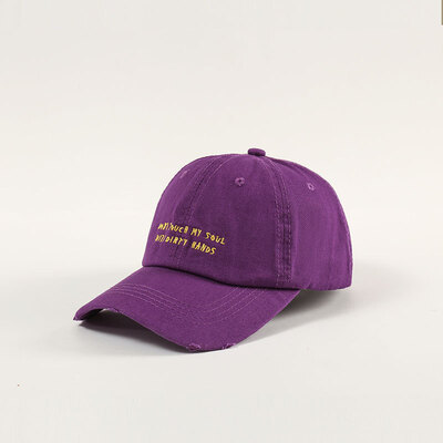 

Come a custom baseball cap hundred-hit Korean version of the mens hat street tide hat hip-hop hat embroidered letter cap