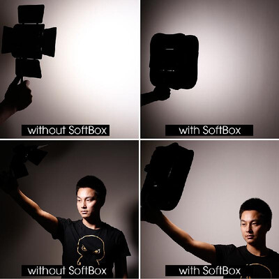 

SB300 Foldable Studio Softbox Diffuser for YONGNUO YN300 YN300II YN300III YN300 Air LED Video Light & Similar Size
