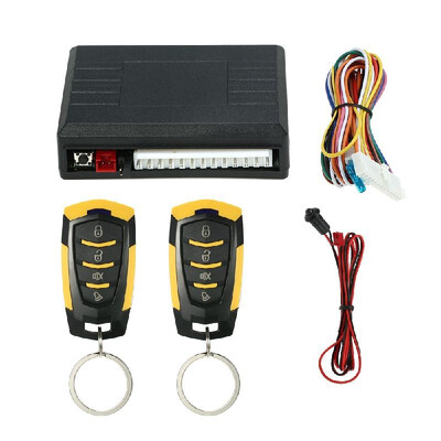 

Universal Car Door Lock Keyless Entry with Trunk Release Button Remote Central Locking Kit