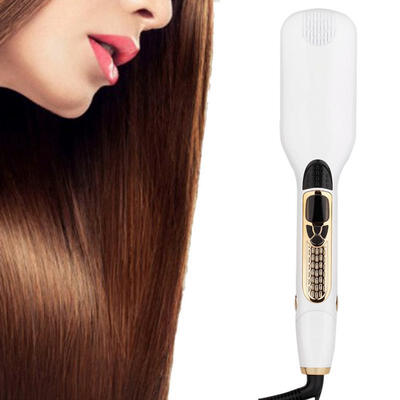 

Greensen Professional Ceramic Electric Hair Straightener Wet Dry Dual Use LCD Display Hair Styling Tools