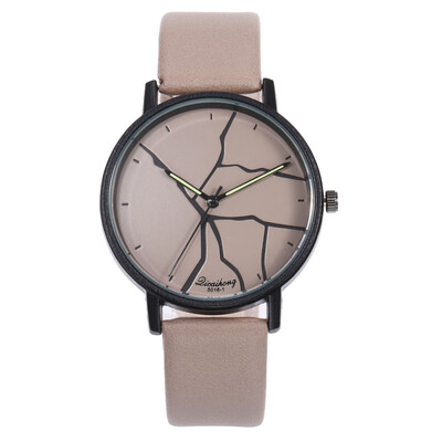 

Fashion creative lightning literal female quartz watch