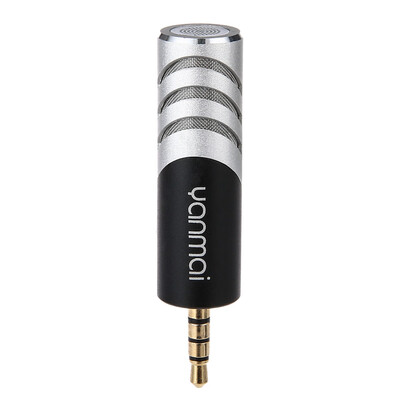 

R1 Rotatable Interviewing Recording Mini Condenser Microphone for Phone PC