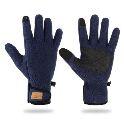 

Outdoor Sports Winter Warm Thermal Fleece Gloves Touch Screen Gloves for Men&Women
