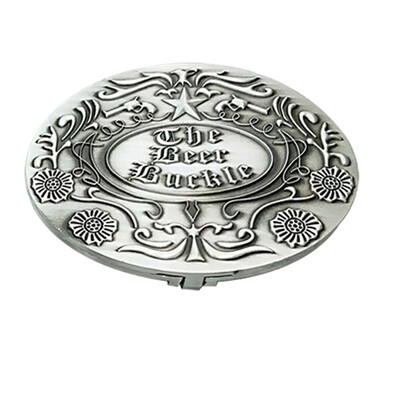 

Toponeto Metal Beer Head Belt Party Funny Bottle Buckle Belt Buckle Beer Holder