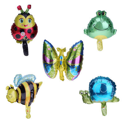 

Birthday Party Insect Series Aluminum Foil Mini Balloons5 DifferentBag