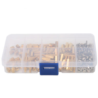 

Greensen 180pcs M25 Copper Hex Standoff Isolation Column with M256 Screw&M25 Hex Nut Set