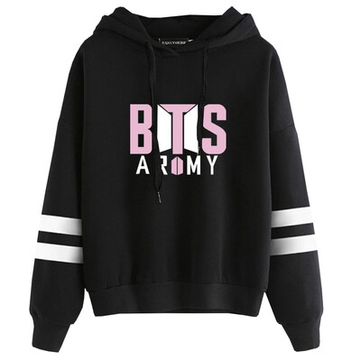 

Herqw61 Womens Girls Kpop BTS Print Fans Hoodie Hip Hop Pullover Sweatshirt Jung Kook Jimin Suga V