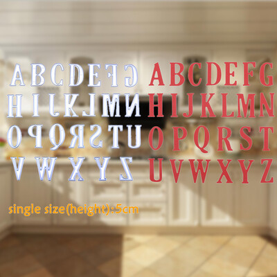 

Siaonvr 5CM Large Big Alphabet Letters Cutting Dies Stencils Metal for DIY Scrapbooking