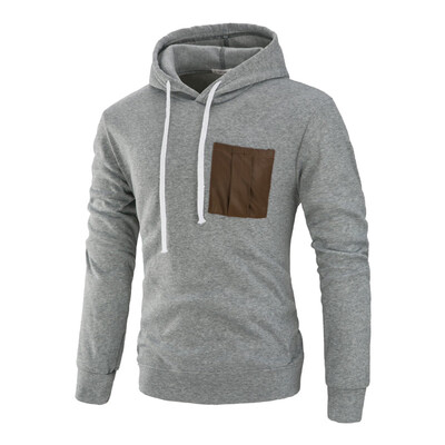 

GL212-Mens Fashion Winter Hoodie Warm Hooded Sweatshirt Sweater Coat Jacket Outwear