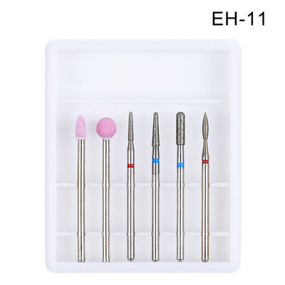 

Gobestart Nail Polishing Head Nail Tool Set 6 Sticks Nail Polisher Accessories 6pcs