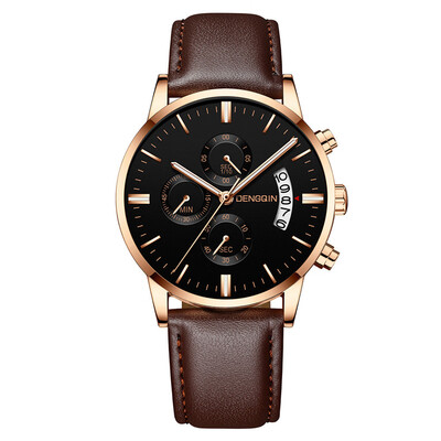 

Gobestart Luxury Watches Quartz Watch Stainless Steel Dial Casual Bracele Watch