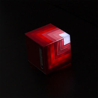 

Magic Cube Style Mini Portable Wireless Bluetooth Speaker Stereo Music Player With Colorful Light Support TF Card AUX