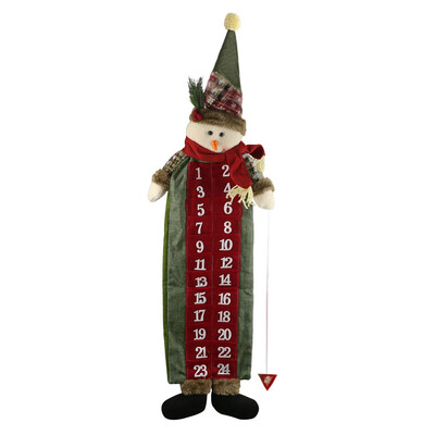 

Tailored Christmas Decorations Snowman Calendar Hotel Lobby Family Pendant Home Decor