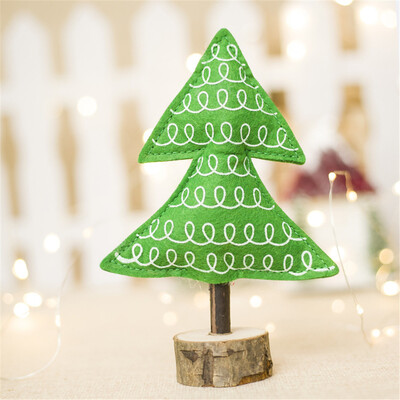

〖Follure〗Merry Christmas Tree Cloth Desk Decoration Toy Doll Gift Office Home Children