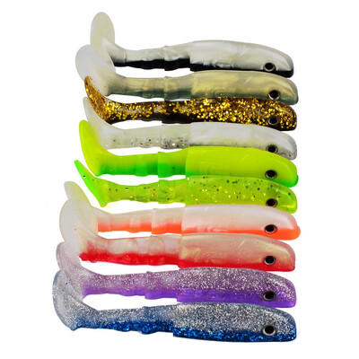 

VISSEN 10Pcslot 10cm 9g Soft Fishing Lure Fake Lures Wobbler Swimbait Artificial Silicone Soft Bait Fly Fishing