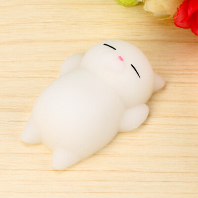 

Tailored Cute Mochi Cat Squeeze Healing Fun Kids Kawaii Toy Stress Reliever Decor