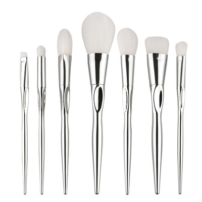 

〖Follure〗7Pcs Colorful Cosmetic Eyebrow Eyeshadow Brush Makeup Brush Sets Kits Tools