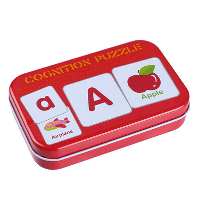 

Tailored Cognitive English Learning Puzzle Toy kid Educational Toys Baby Literacy Cards