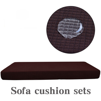 

Gobestart 1-4 Seats Waterproof Sofa Seat Cushion Cover Couch Stretchy Slipcovers Protector
