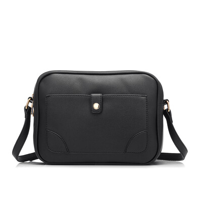 

LOVEVOOK women shoulder bags for lady 2018 luxury handbags designer crossbody bags female purse flap messenger bag blacksilver