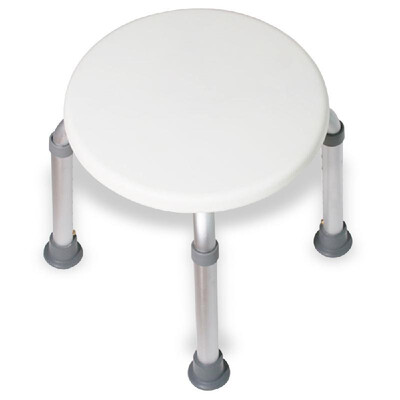 

Bathroom Shower Bench Adjustable Height Medical Shower Tub Stool Lightweight Bath Shower Seat Anti-slip Shower Chair for Elderly P