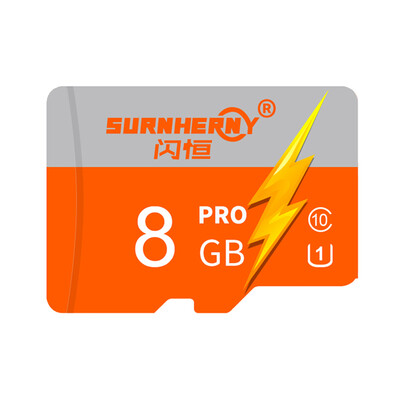 

High Speed Memory TF Card HD Camera Storage Cards Orange&128GB